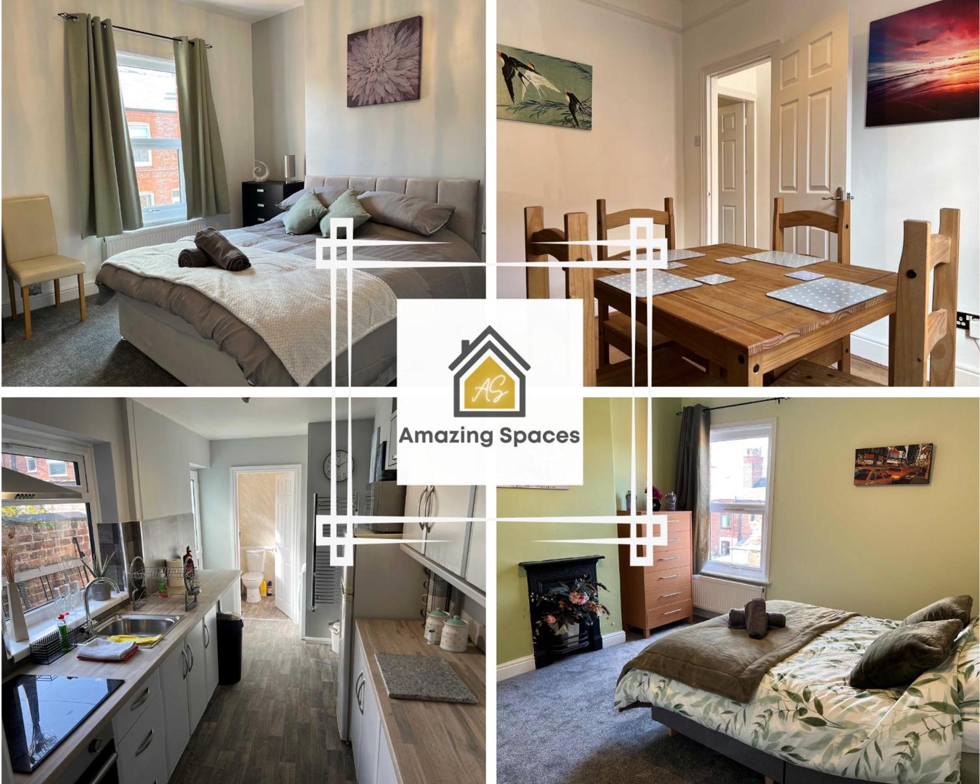 Spacious 2-Bedroom House In Stockton Heath With Free Wifi By Amazing Spaces Relocations Ltd วอร์ริงตัน ภายนอก รูปภาพ